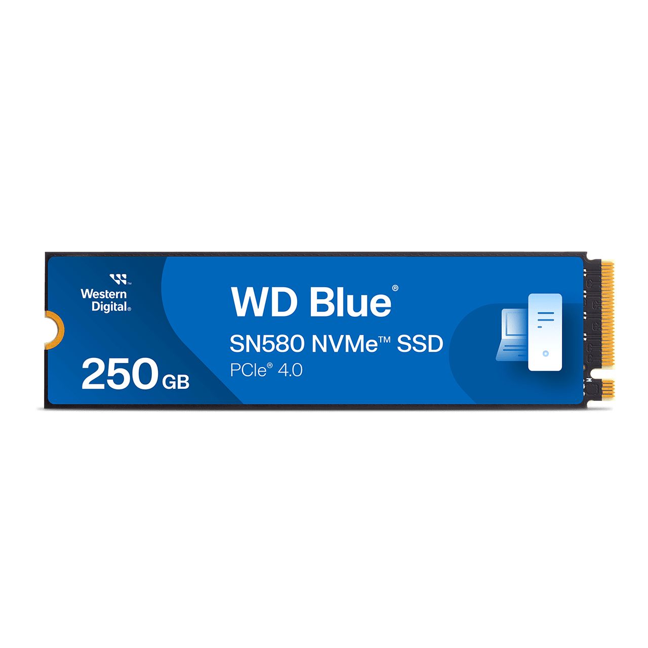 WD Blue SN580 NVMe SSD 250GB M.2 PCIe Gen4_2