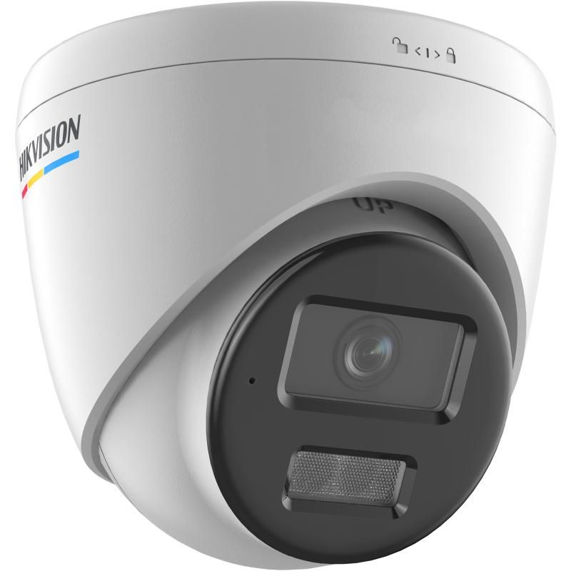 Camera de supraveghere IP Turret 2MP ColorVu Hikvision DS-2CD1327G2H- LIU(4MM), lentila fixa 4mm, iluminare: Color: 0.0005 Lux @ (F1.0, AGC ON),B/W: 0 Lux with IR: 30m, microfon incorporat, interfata: 1 x RJ45 10 M/100 M self-adaptive Ethernet port, alarma la evenimente: Motion detection (support_2