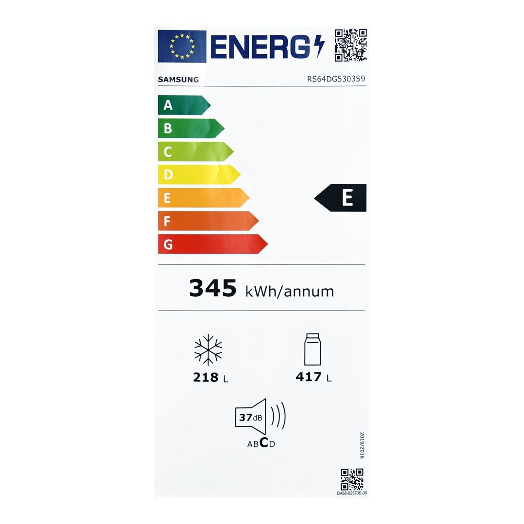 Refrigerator-freezer combination SAMSUNG SBS RS64DG5303S9_15