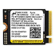 SSD 512GB Micron 2400 NVMe PCIe Gen4 x4 M.2 2230_1