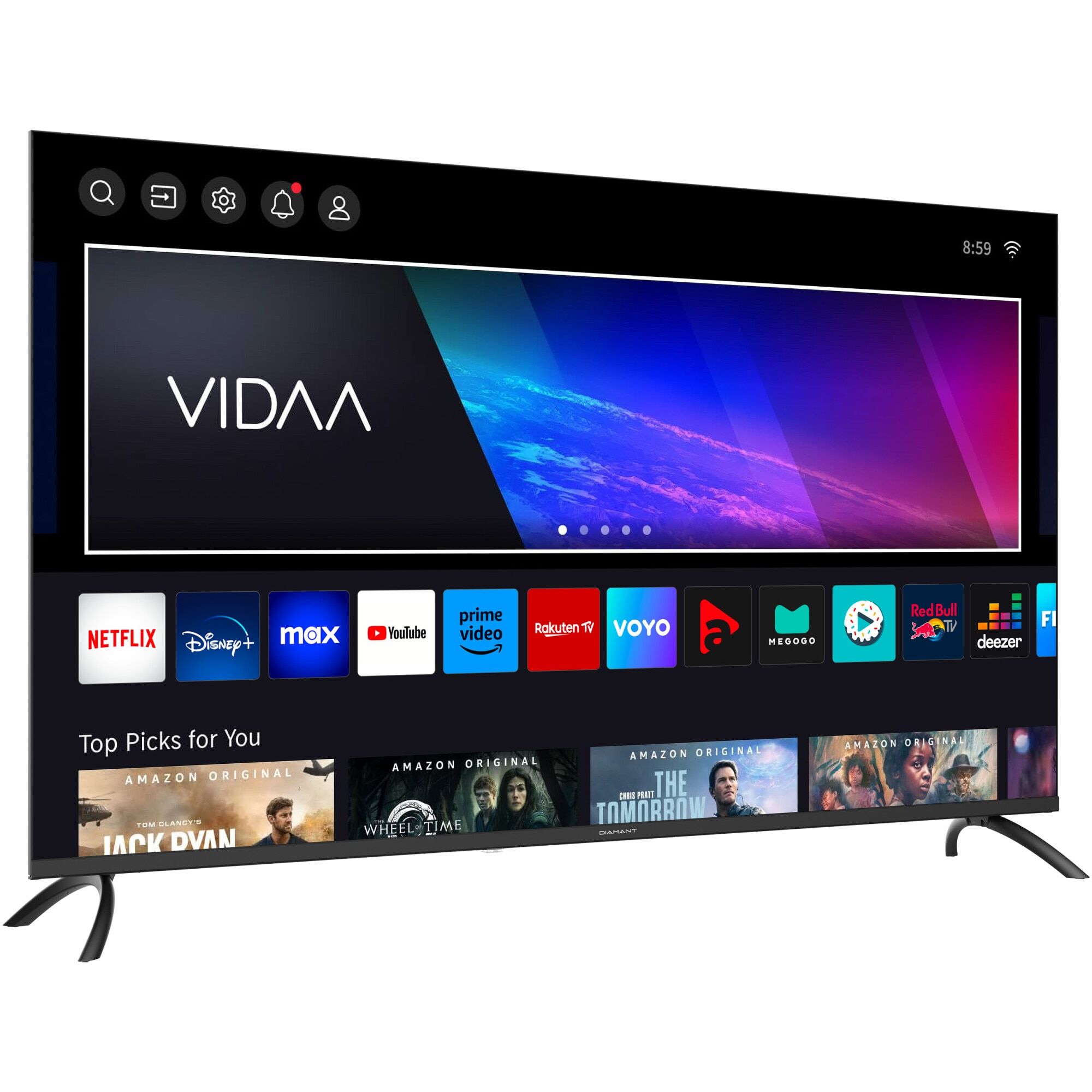 LED TV DIAMANT SMART 65HL5530U/C, 164 cm, 4K UHD, VIDAA_2