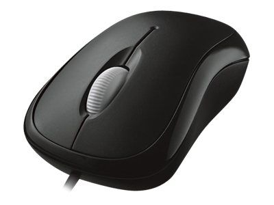 Mouse Microsoft Basic, Wired, Negru_1