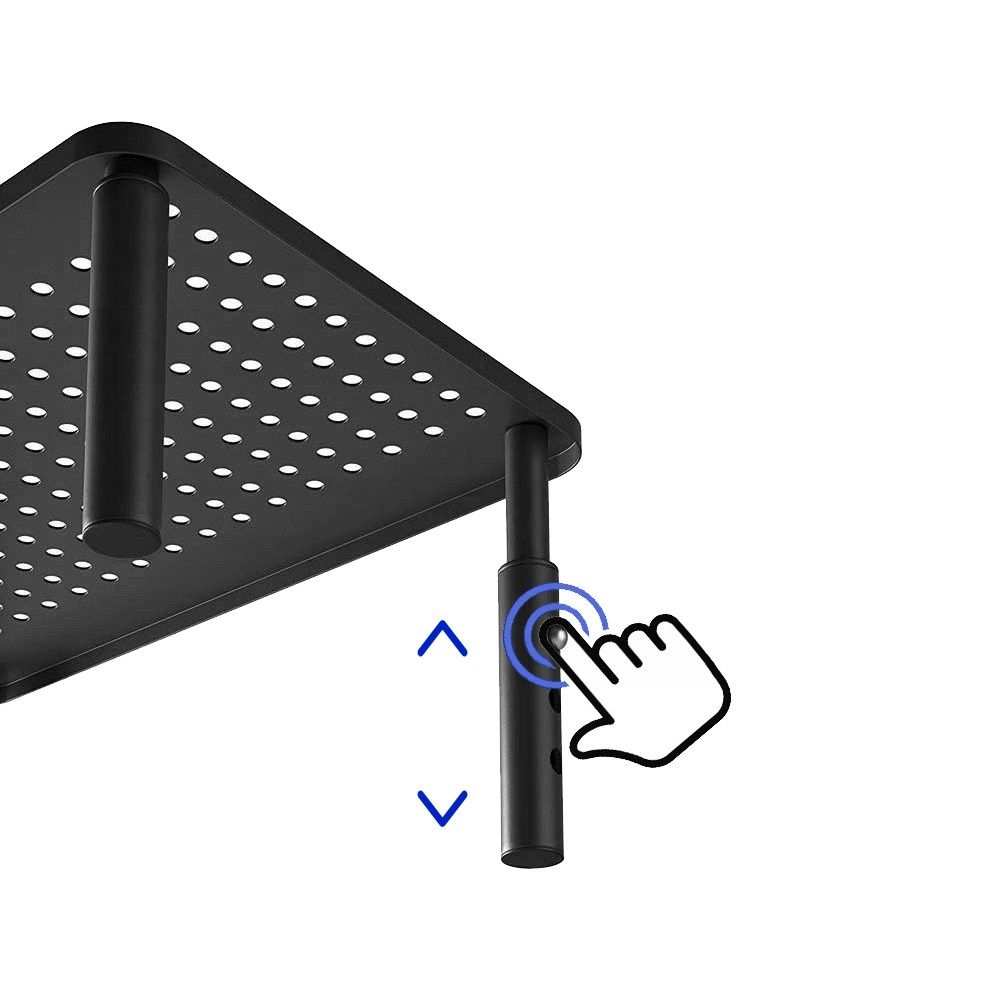 Maclean MC-946 Monitor Laptop Stand 13  - 32  3-Level Height Adjustment with Drawer up to 20kg Sturdy Vented_2