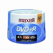 Maxell DVD+R 4.7GB 16x Spindle 50pk 50 pc(s)_1