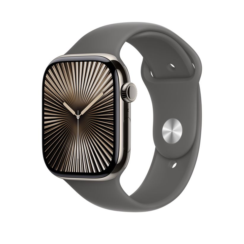 46MM STONE GRAY/SPORT BAND - M/L