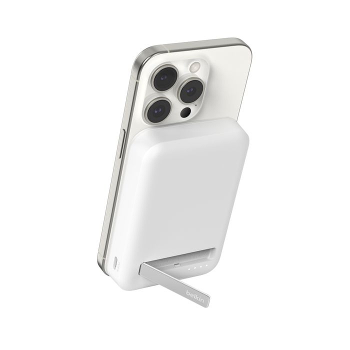 BOOSTCHARGE PRO MAGNETISCHE POW/BANK WITH QI2 15W 8K WHITE