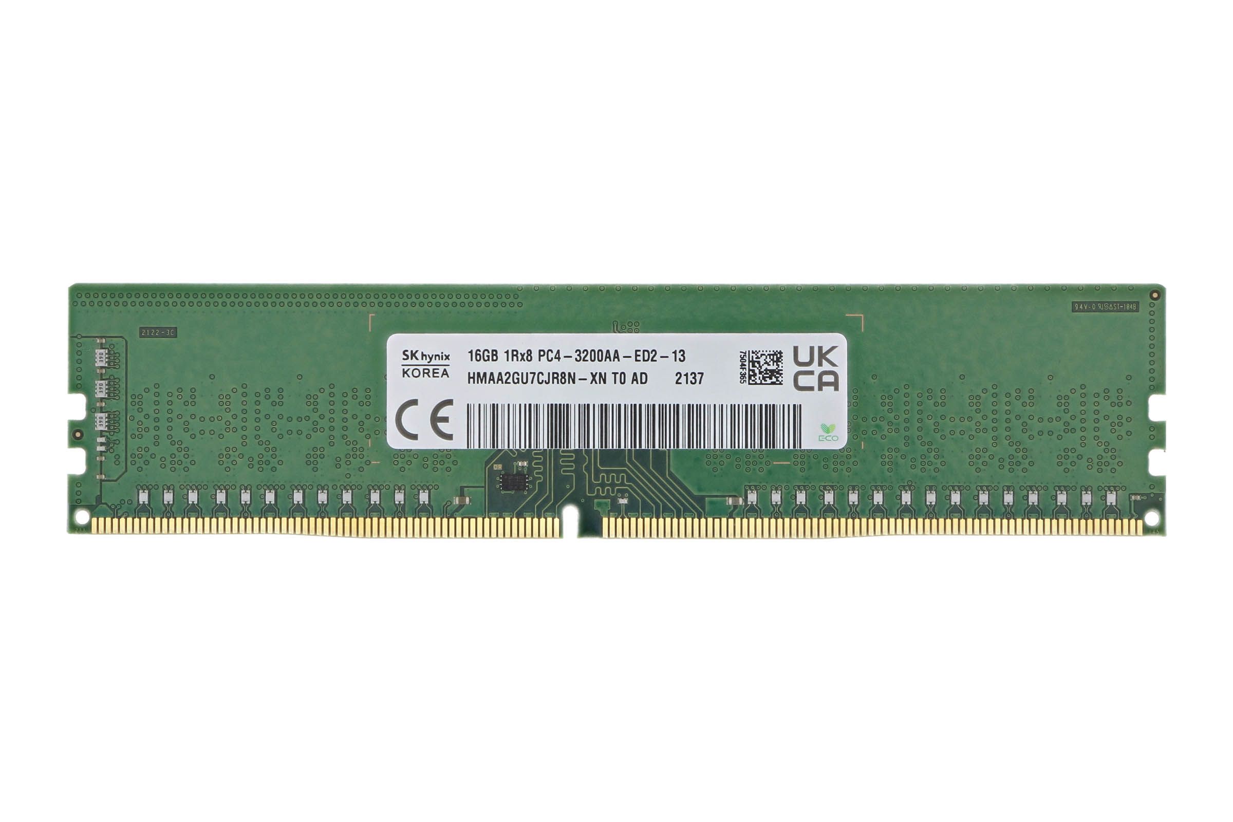 16GB DDR4 ECC UDIMM 1Rx8 PC4-3200 Hynix_2