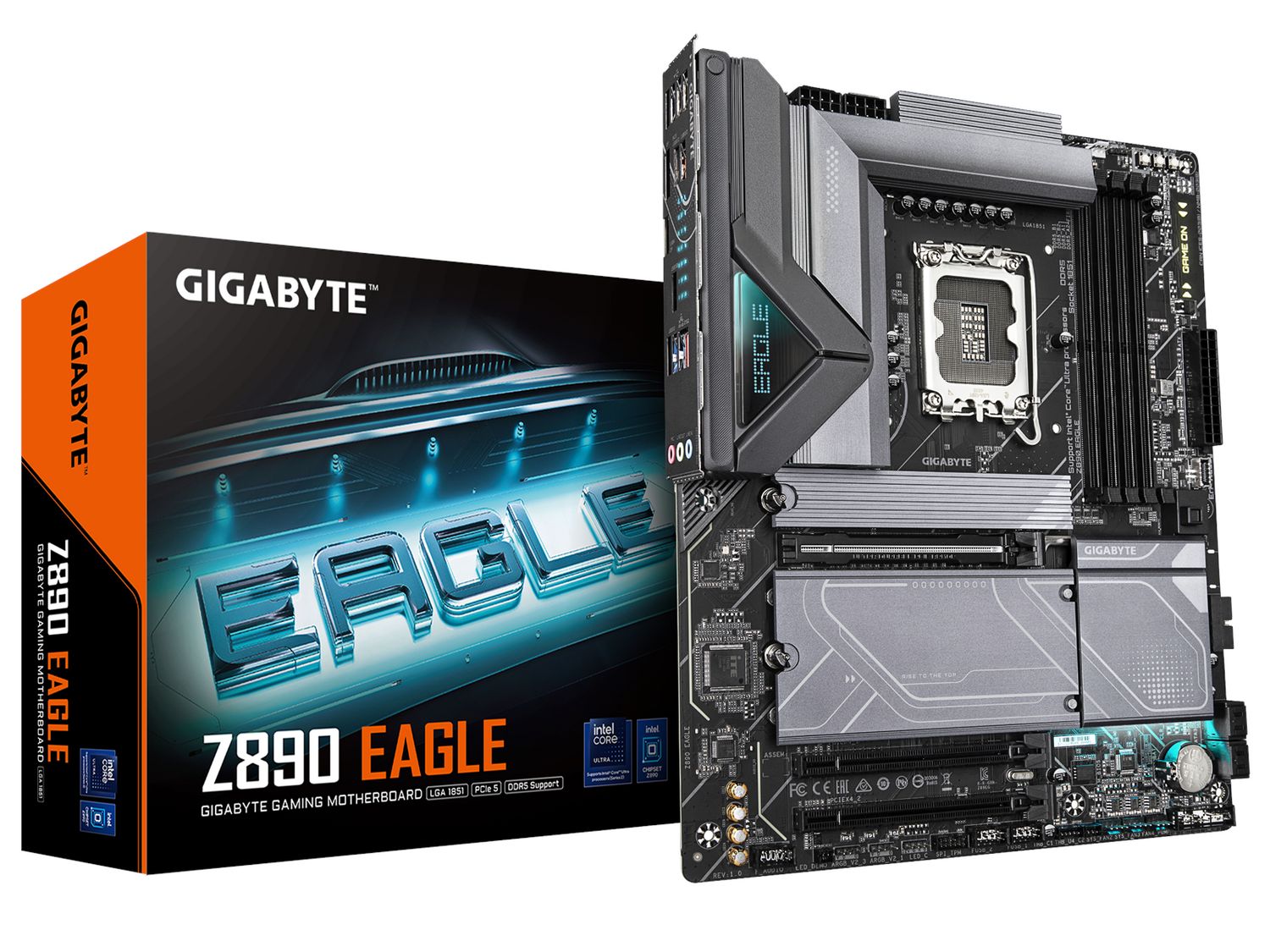 Z890 EAGLE, LGA1851, DDR5, ATX, Negru/Gri_4