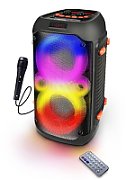 Esperanza EP156 BT FM LED RGB KARAOKE Speaker Black 20W_1