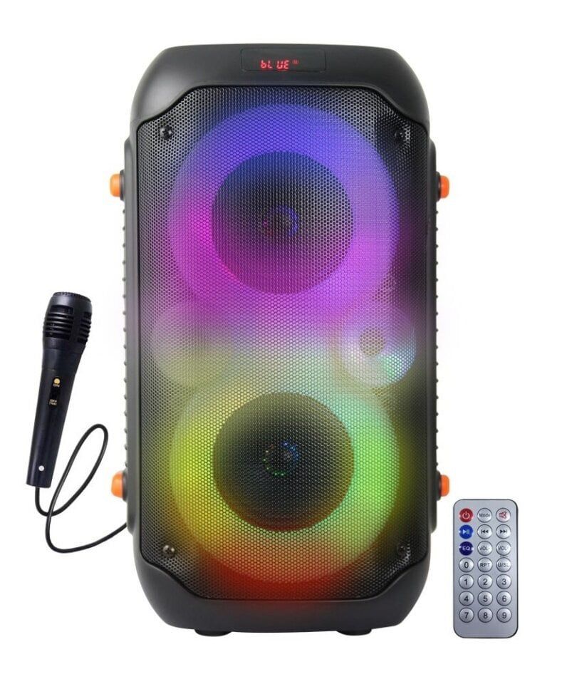 Esperanza EP156 BT FM LED RGB KARAOKE Speaker Black 20W_2