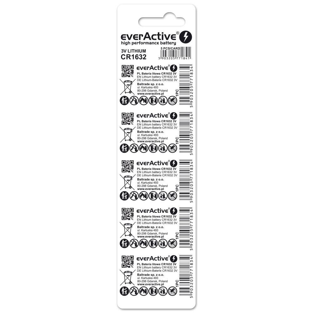 Lithium battery mini everActive CR1632 5 pcs._2