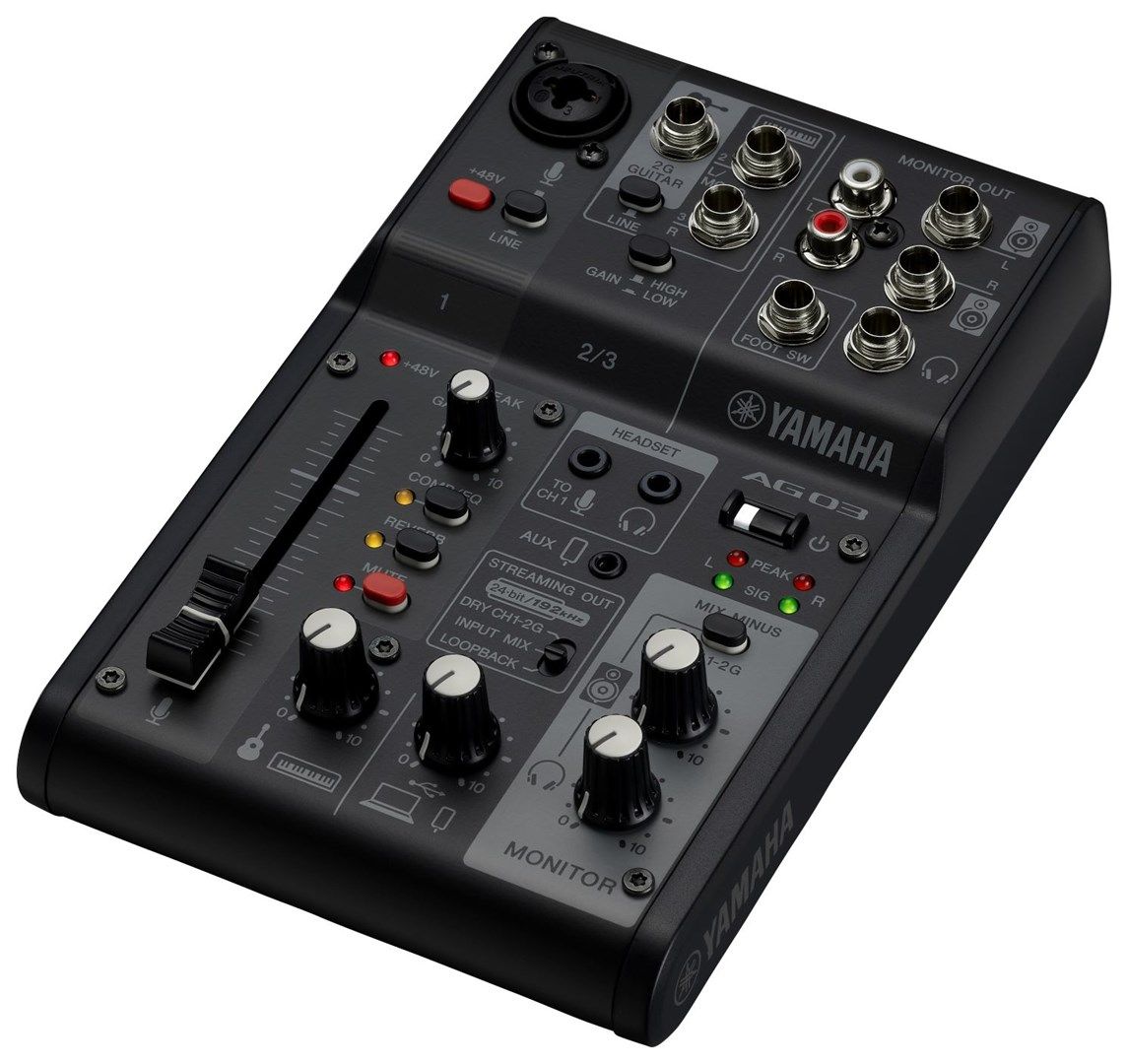 Yamaha AG03MK2 3 channels Black_3