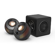 CREATIVE PEBBLE X Plus USB-C 2.1 Speakers w/Bluetooth 5.3, RGB Lighting, Aux, black_2