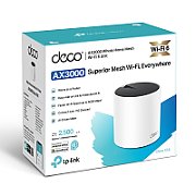 TP-Link Deco X55 Bandă dublă (2.4 GHz/ 5 GHz) Wi-Fi 6 (802.11ax) Negru, Alb 3 Intern_1