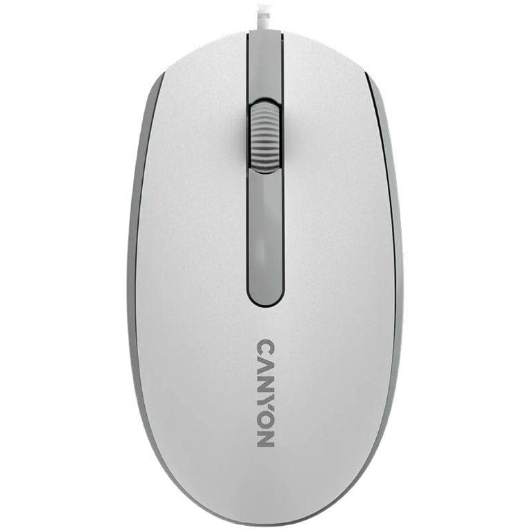 CANYON mouse M-10 Wired White Grey_2