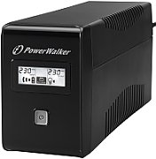 PowerWalker VI 850 LCD uninterruptible power supply (UPS) Line-Interactive 0.85 kVA 480 W_1