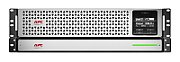 UPS APC SRTL2200RMXLI, 2.2 kVA, 1980 W, on-line double-conversion, 6x C13, 2x C19, 1x RJ45, 1x USB, Lithium-ion, Rack 3U, Gri