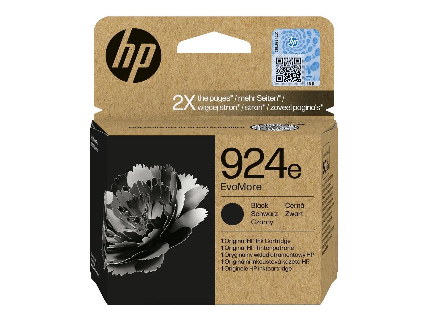 HP 924E EVOMORE BLACK/EN/DE/PL/CZ INK CARTRIDGE_2