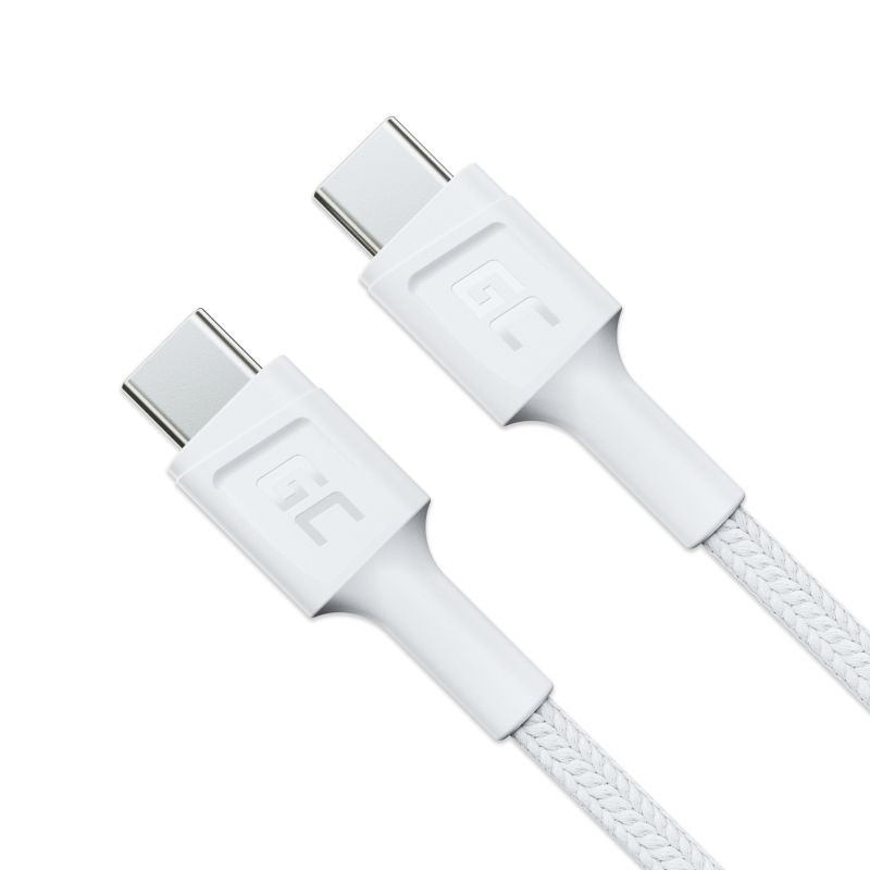 Green Cell KABGC30W USB cable USB 3.2 Gen 1 (3.1 Gen 1) 1.2 m USB C White_2