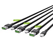 Green Cell KABGCSET05 lightning cable 1.2 m Black_2