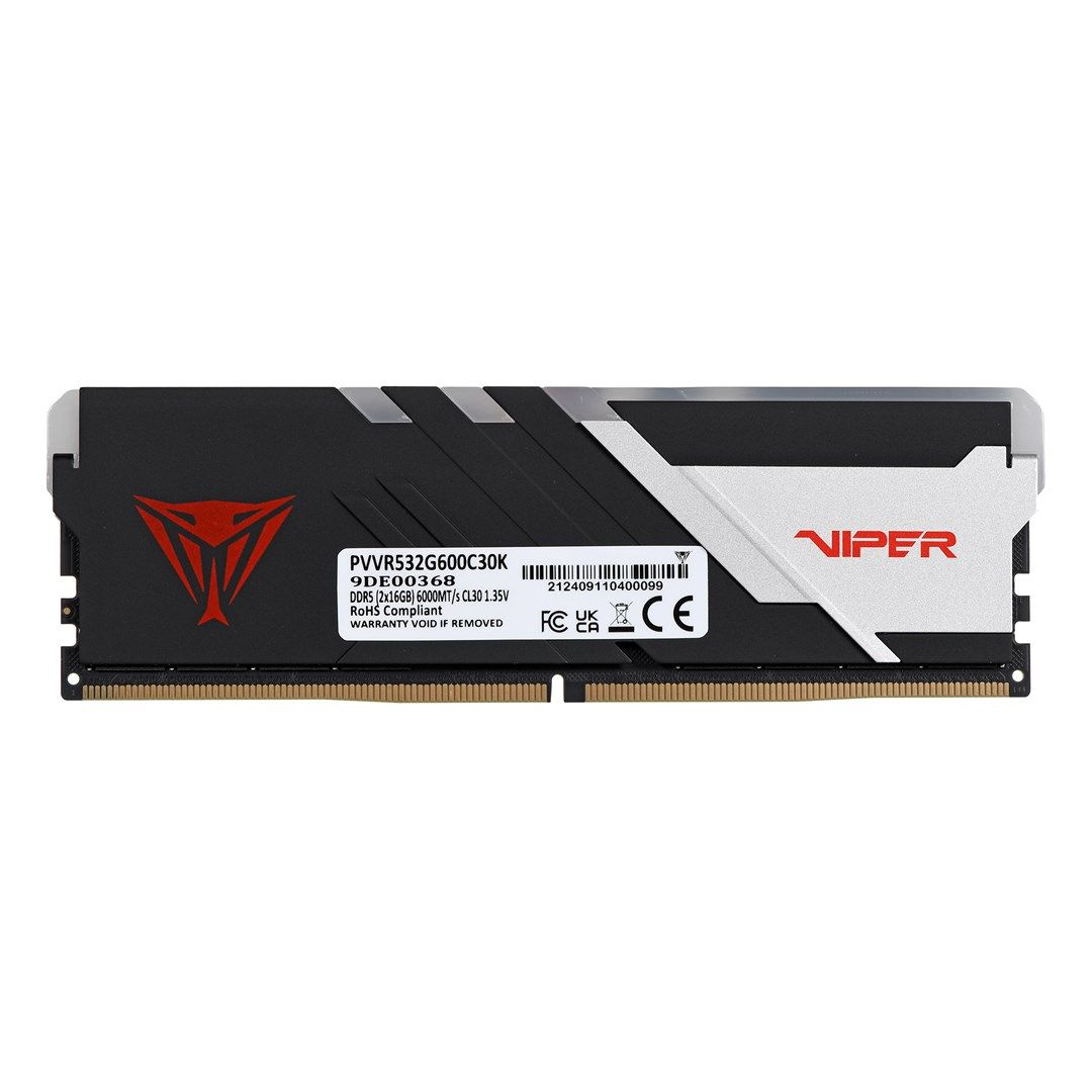 Patriot Viper Venom RGB DDR5 2x16GB 6000MHz CL30 XMP3_10