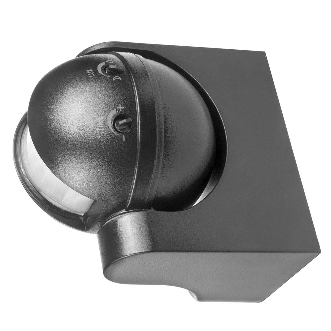 Maclean MCE358 GR Infrared PIR Motion Sensor IP44 Grey Range 12m Max Load 800/1200W Movement Detector_2