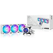 Cooler CPU ASUS ROG Strix LC III 360 ARGB LCD WHITE 3x Fan Slots 120mm, Speed: 800-2200 RPM, 36dB, Intel: LGA 1700, 1200, 115x, AMD: AM5,AM4_1