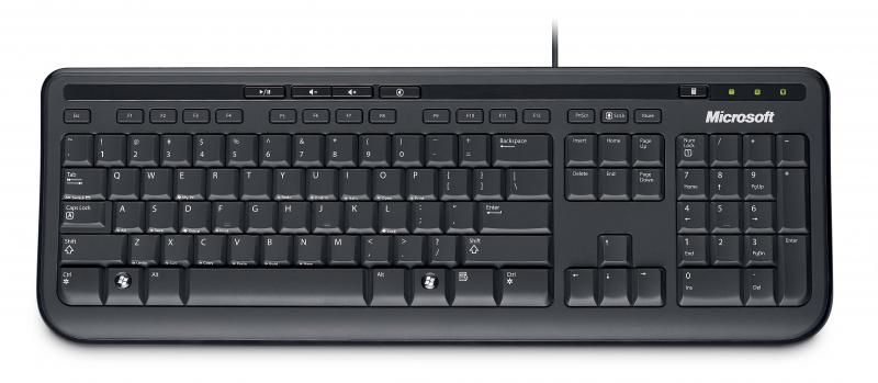 MICROSOFT ANB-00019 Wired Keyboard 600 USB Port PL/RO Hdwr Black_3