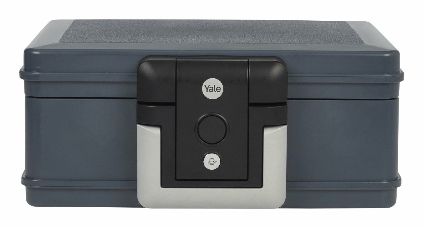 Yale YFC/154/KB1 Fire Resistant Safety Box 5 l Plastic Grey_3