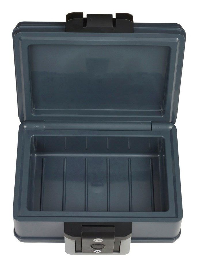 Yale YFC/154/KB1 Fire Resistant Safety Box 5 l Plastic Grey_6