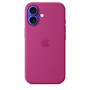 IPHONE 16 SILICONE CASE/WITH MAGSAFE - FUCHSIA_1