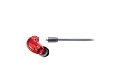 Shure SE215SPE-RD-EFS - Słuchawki douszne z pojedynczym przetwornikiem i kablem 3.5mm (czerwone)_3