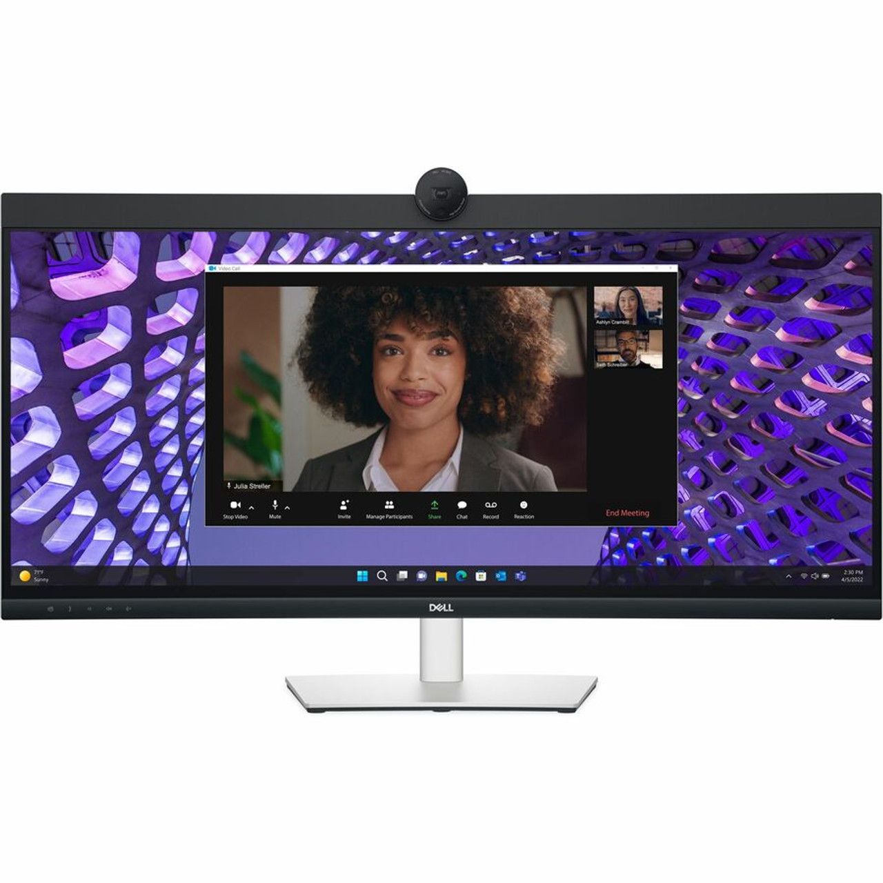 Monitor LED Dell P3424WEB Curved Video Conferencing 34