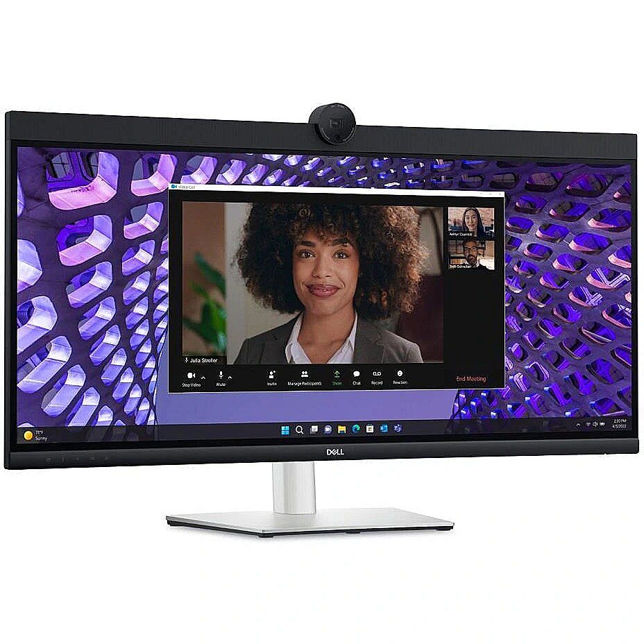 Monitor LED Dell P3424WEB Curved Video Conferencing 34