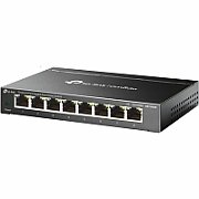 Omada 8-Port Gigabit Desktop Switch PORT: 8× Gigabit RJ45 Ports SPEC: Desktop Steel Case FEATURE: Plug and Play DS108GE_2