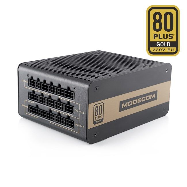 Modecom Volcano 850 Gold power supply unit 850 W ATX Black_2