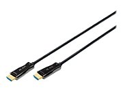 DIGITUS HDMI AOC Hybrid Glasfaserkabel  UHD 4K  30 m