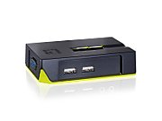 LevelOne KVM Switch 2 PC VGA+USB+Audio Black E._1