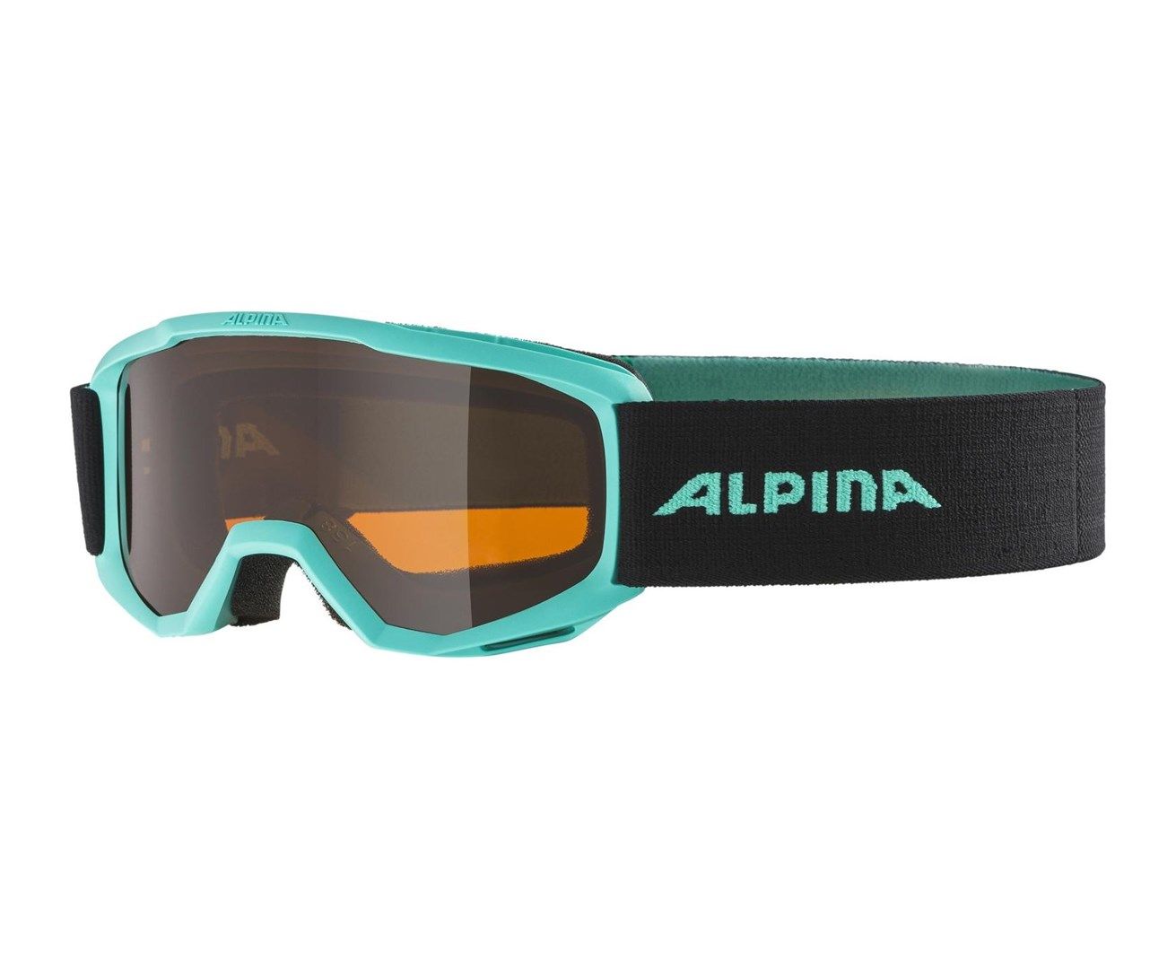 Alpina Piney Aqua Matt Orange S2 children's winter sports goggles_3