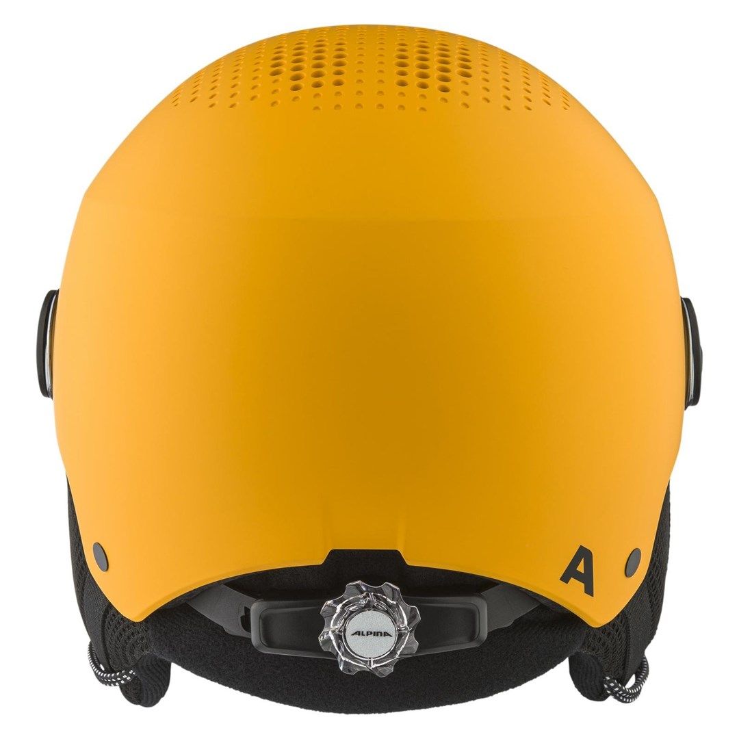 Alpina Zupo Visor Q-Lite Burned-Yellow winter helmet. Matt 51-55_3