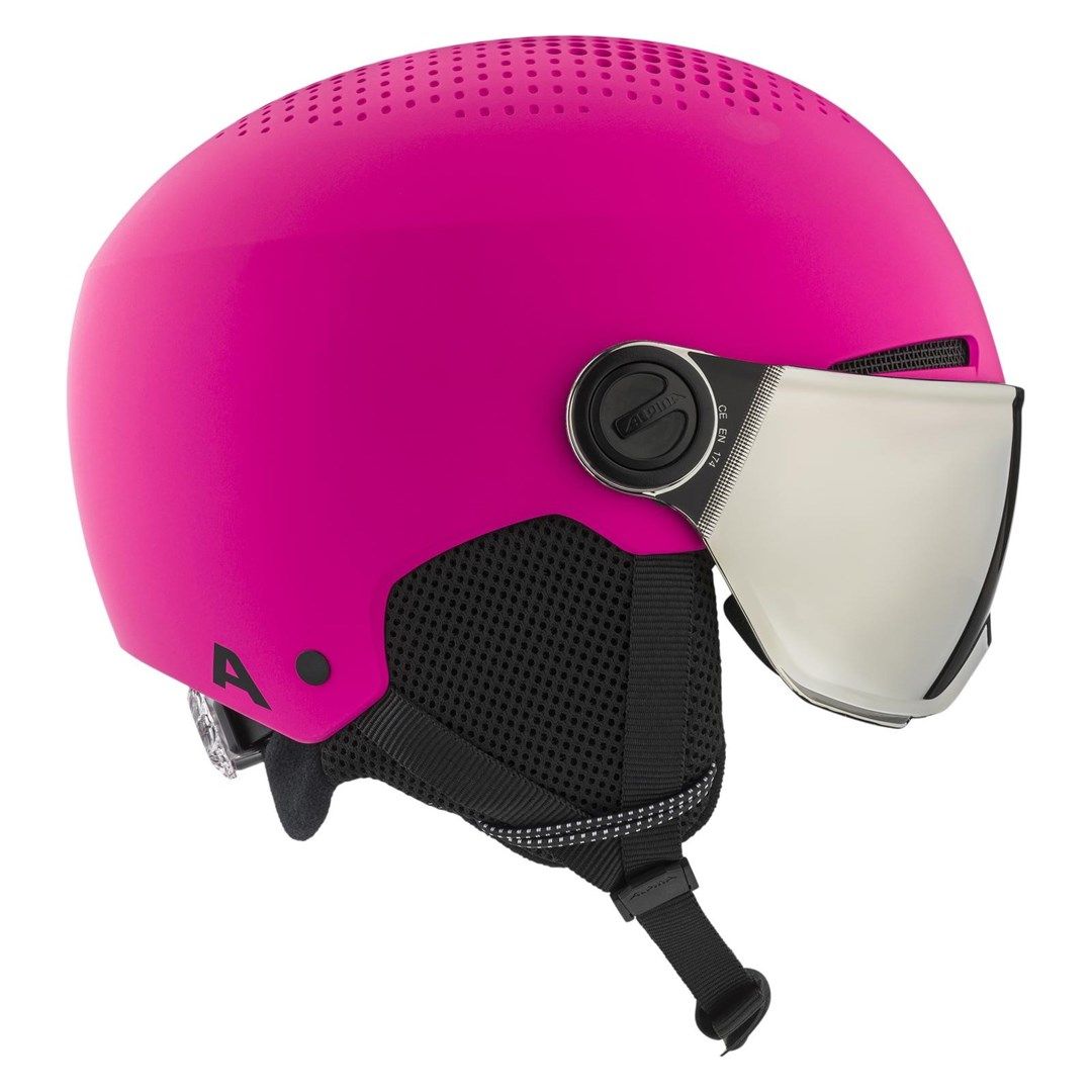 Alpina Zupo Visor winter helmet Q-Lite Pink Matt 51-55_4