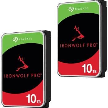HDD NAS Seagate IronWolf Pro 2x 10 TB 3.5 inch SATA 3 7200 RPM 256 MB