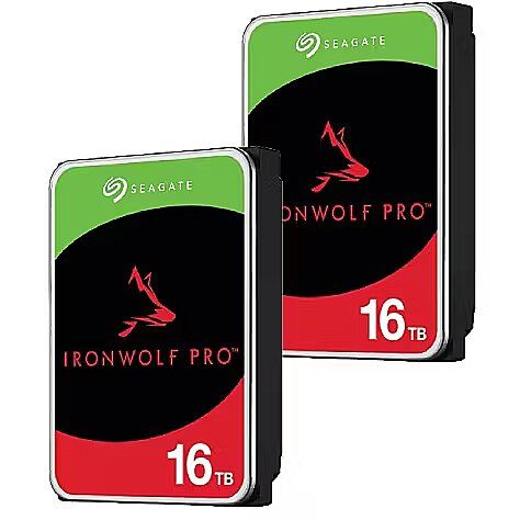HDD NAS Seagate IronWolf Pro 2x 16 TB 3.5 inch SATA 3 7200 RPM 256 MB