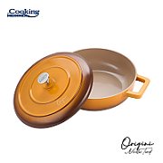 CRATITA ALUMINIU TURNAT + CAPAC 26x8 CM, 3.4L, NICOLAI TAND, COOKING BY HEINNER_2