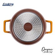 CRATITA ALUMINIU TURNAT + CAPAC 20x10 CM, 2.4L, NICOLAI TAND, COOKING BY HEINNER_5