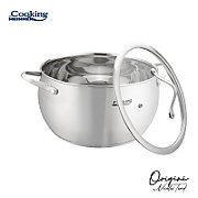 SEMIOALA INOX+CAPAC 24X13.5 CM, 6L, NICOLAI TAND, COOKING BY HEINNER_2