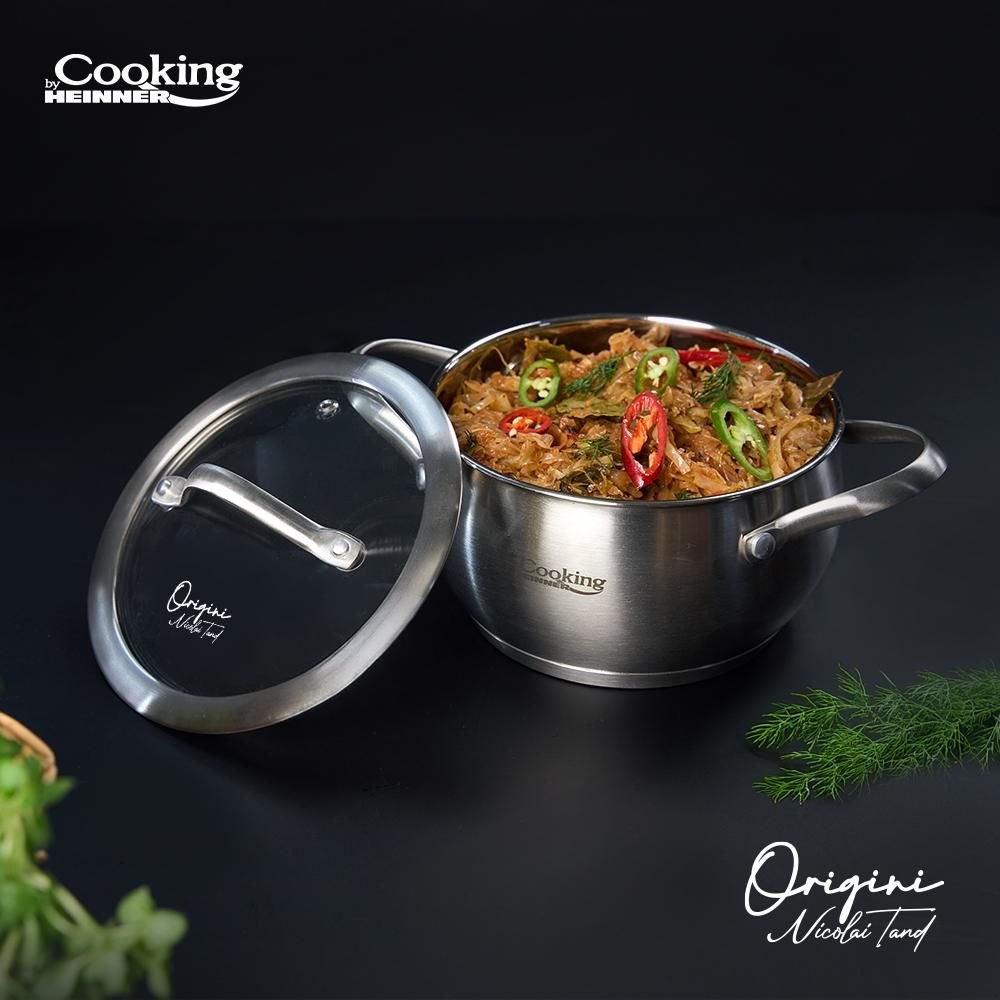 CRATITA INOX+CAPAC 16X9 CM, 1.8L, NICOLAI TAND, COOKING BY HEINNER_3