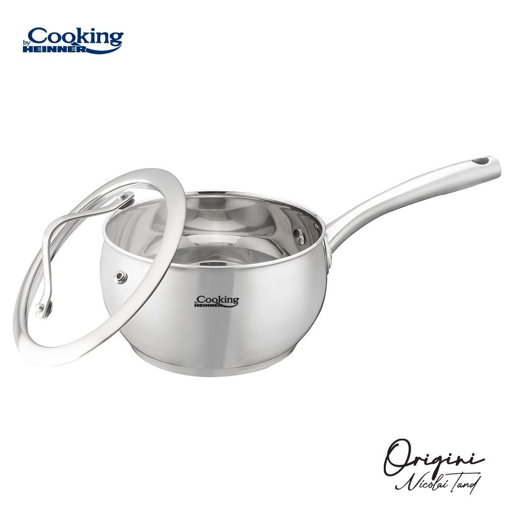 CASEROLA INOX+ CAPAC 16X9 CM, 1.8 L, NICOLAI TAND, COOKING BY HEINNER_2