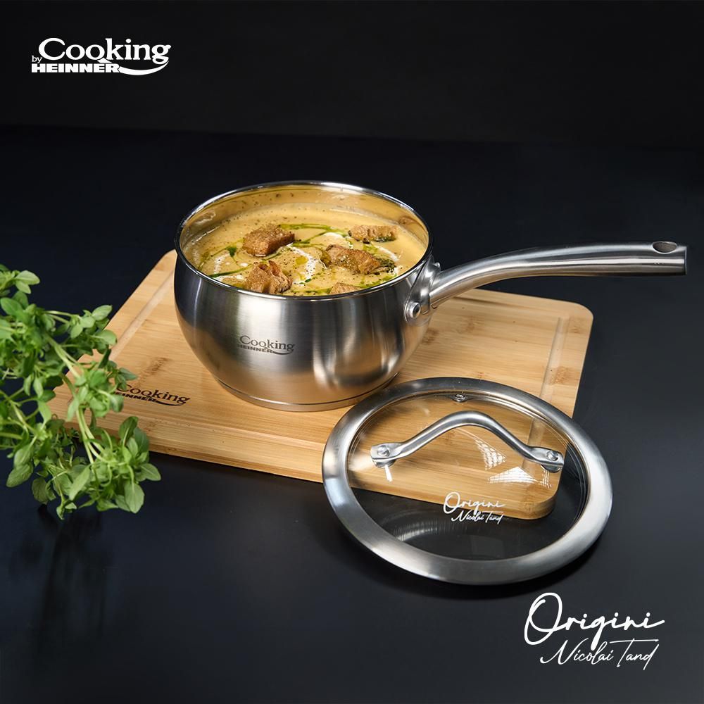 CASEROLA INOX+ CAPAC 16X9 CM, 1.8 L, NICOLAI TAND, COOKING BY HEINNER_4