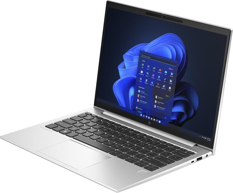 Laptop HP EliteBook 830 G10 cu procesor Intel Core i7-1355U 10-Core (1.7GHz, up to 5.0GHz, 12MB), 13.3 inch WUXGA, Intel Iris X Graphics, 32GB LPDDR5, SSD, 1TB PCIe NVMe, Windows 11 Pro 64bit, Silver, 3yw_3